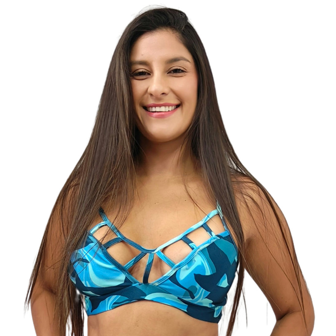 Top bojo estampado - mod. 494a