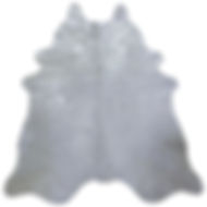 SILVER METALLIC ON WHITE HIDE.jpg