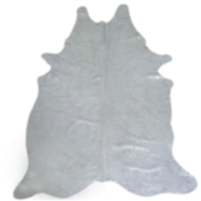 Silver Baby Zebra Cowhide