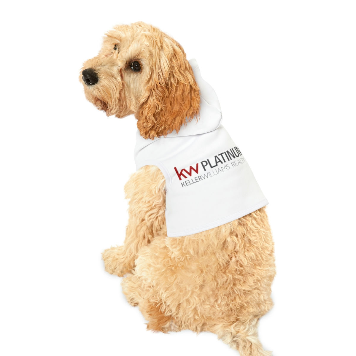 KW Platinum Logo Dog Hoodie