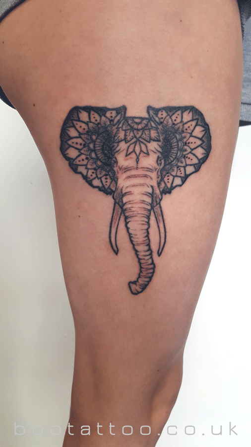 Mehndi Elephant