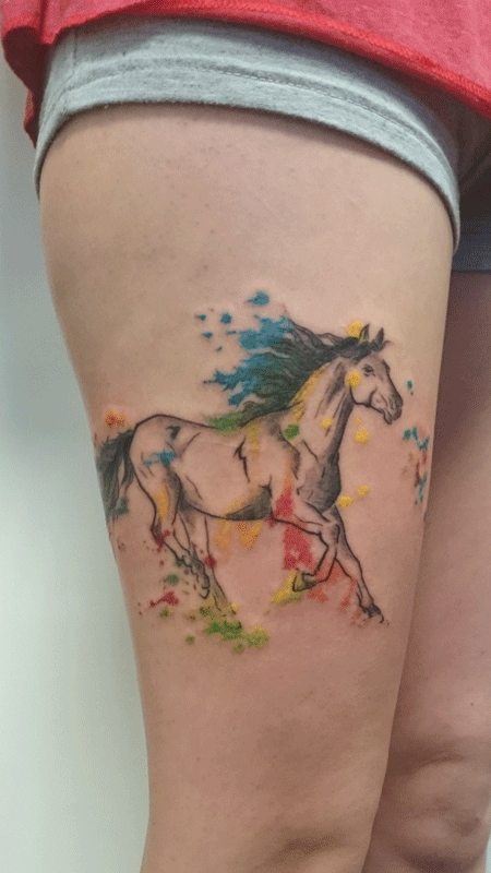 Water Colour Horse
