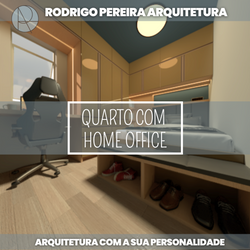 Quarto com Home Office
