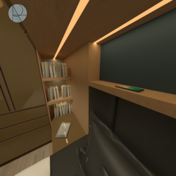 Quarto com Home Office