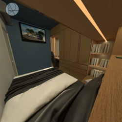 Quarto com Home Office