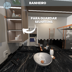 Projeto de banheiro