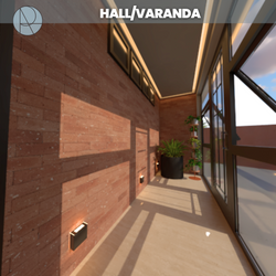 hall varanda