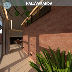 hall varanda