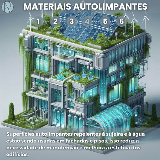 Materiais autolimpantes