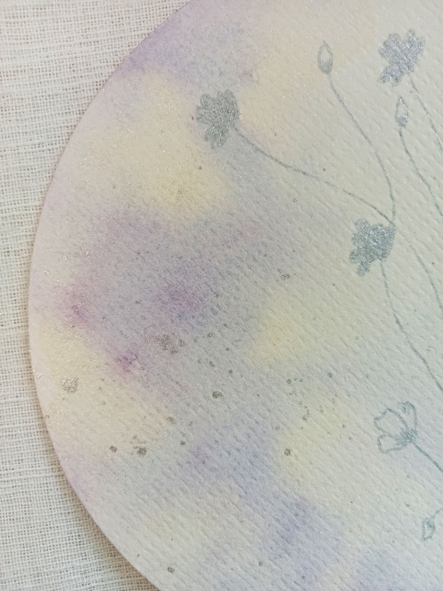 Carte-tableau ✧ Moon bloom