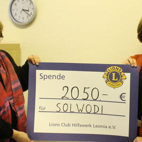 2.050 Euro für "Solwoldi" ... weiterlesen ...