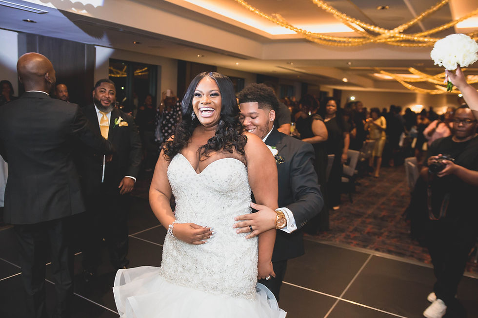 Aryka Moncrief and Brandon Maclin Wedding