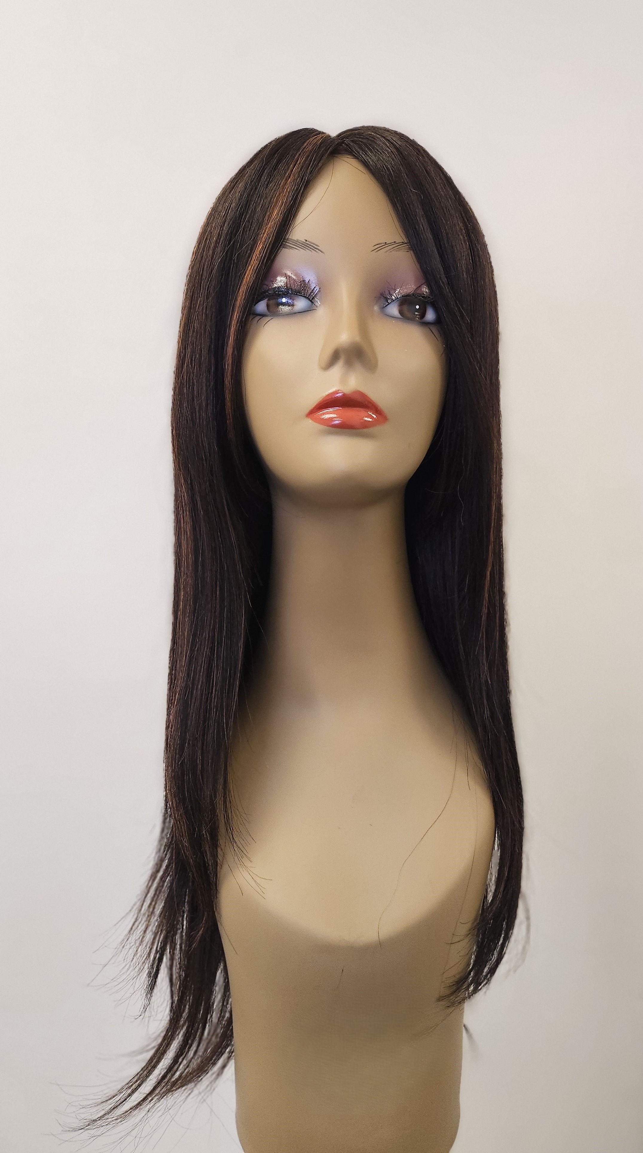 100% Remi Human Straight 22" Hair Wig
