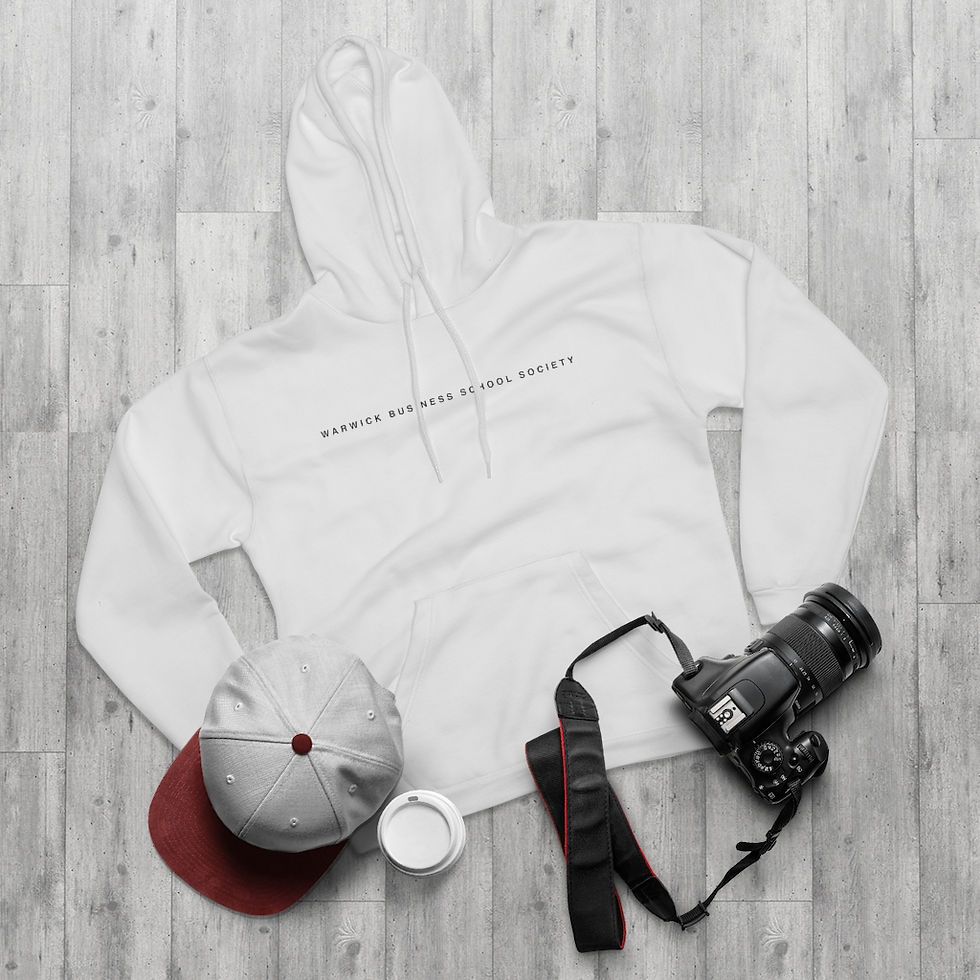 Thumbnail: MOTTO WHITE HOODIE