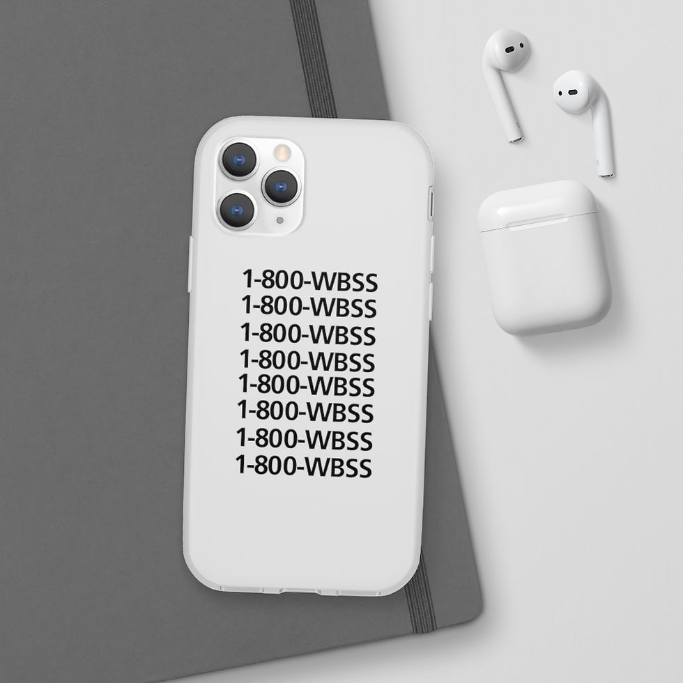 Thumbnail: 1-800-WBSS PHONE CASE