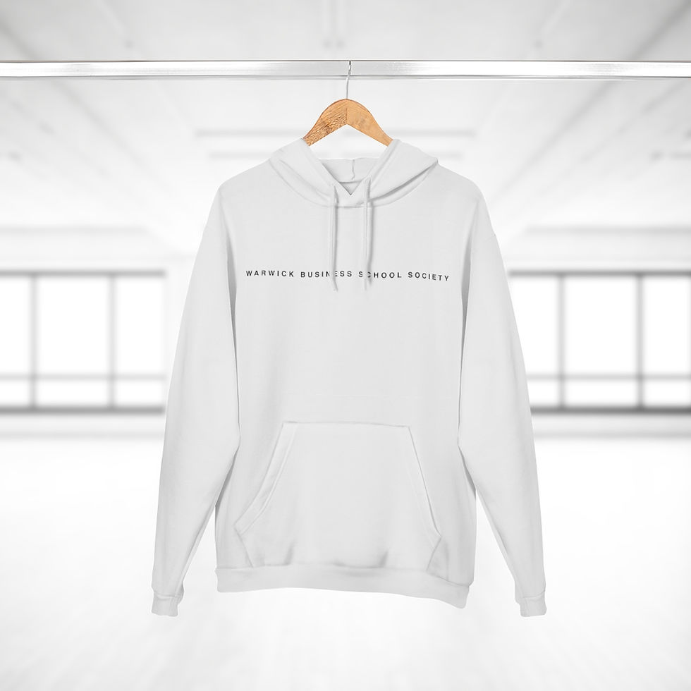 Thumbnail: MOTTO WHITE HOODIE