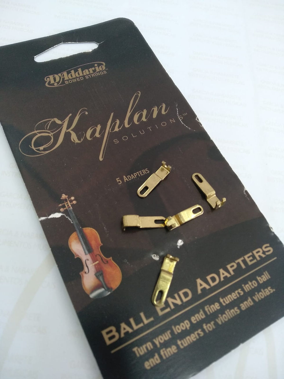 Adaptador de Cordas Kaplan D'Addario