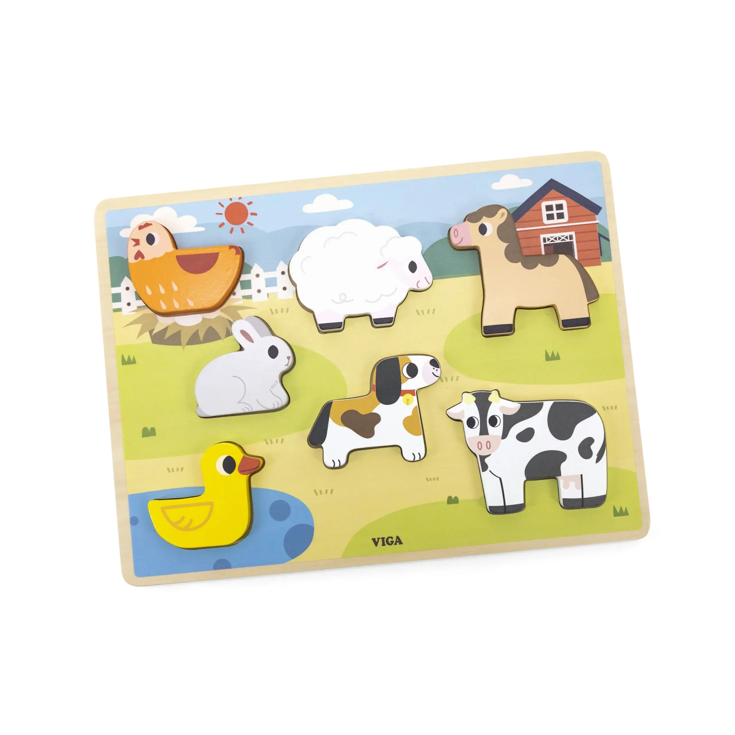 Chunky Block Puzzles – Farm Animal