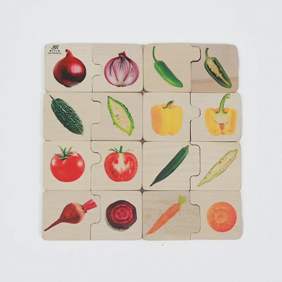 Ariro's Chunky Puzzle- Vegetables