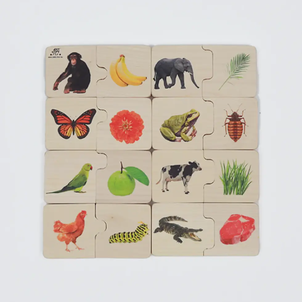 Ariro's Chunky Puzzle-Feed The Animals