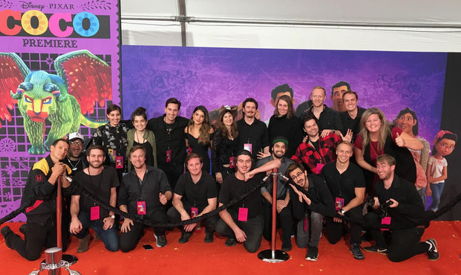 Behind The Scenes At The Premiere Of Disney Pixar's Coco