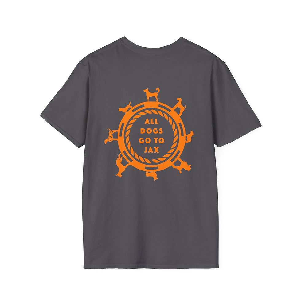 Thumbnail: All Dogs Go To Jax T-Shirt