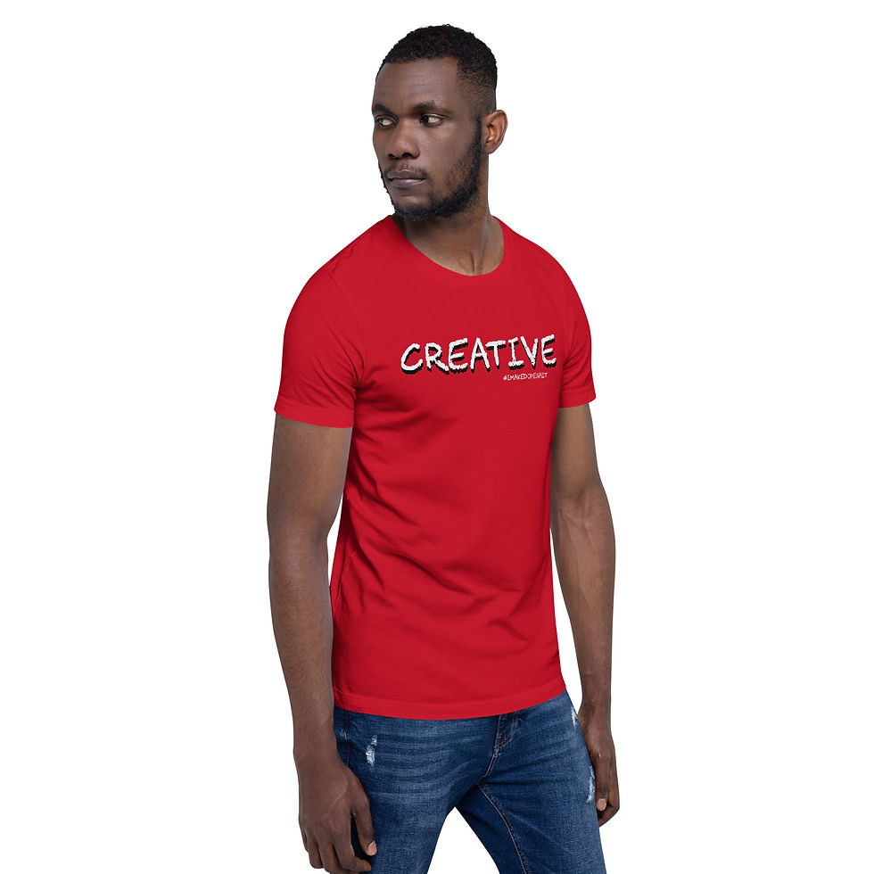 Thumbnail: Black Creative Unisex t-shirt