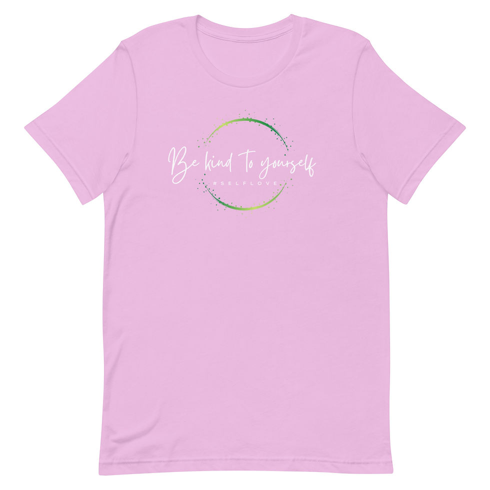 Thumbnail: BE KIND TO YOURSELF WHITE LABEL Unisex t-shirt