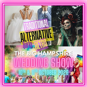 The Big Hampshire Wedding Show - Alternative wedding - quirky wedding