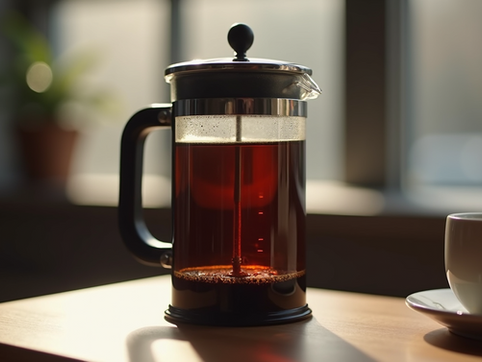 Método de Preparo de Café Especial com a Prensa Francesa