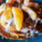 Pear Fosters Pancakes