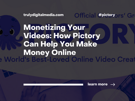 Monetizing Your Videos: How Pictory Can Help You Make Money Online