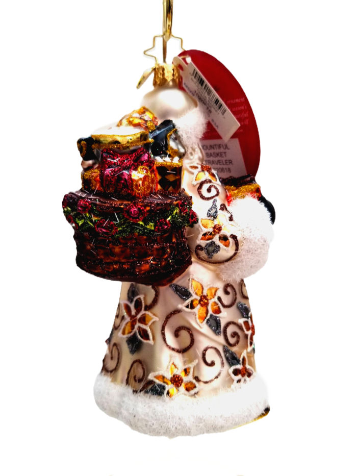 Thumbnail: Radko #1020618 Bountiful Basket Traveler - 2021