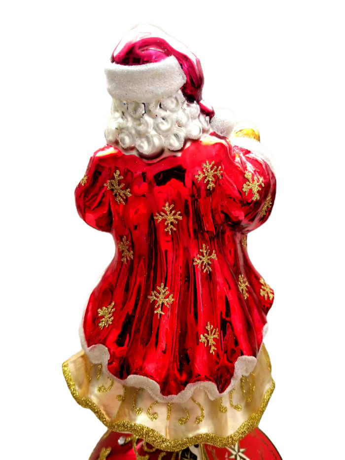 Thumbnail: Radko #1017289 Wonderful Wanderer Finial - 2014