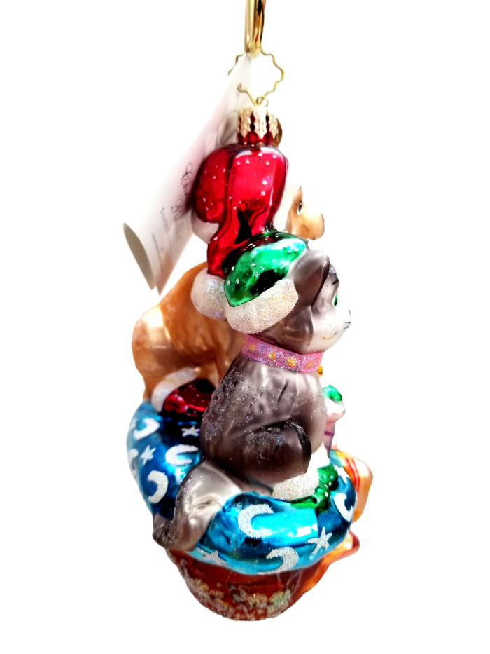 Thumbnail: Radko #02-SP-95 Festive Furry Friends - 2002