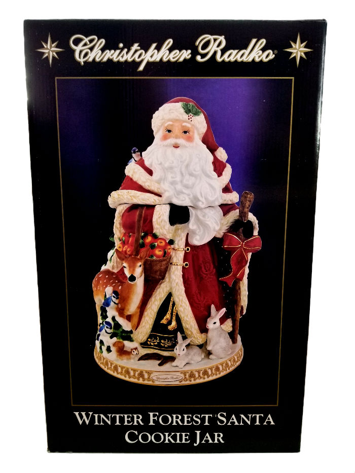 Thumbnail: Radko #2011889 Winter Forest Santa - 2011