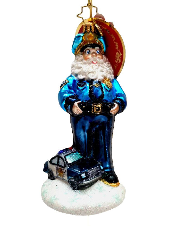 Ornament front side view