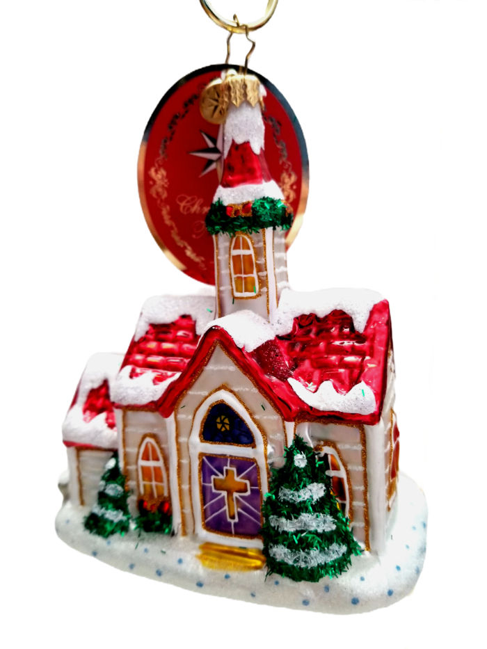Thumbnail: Radko #1021199 Enchanting Country Chapel - 2022