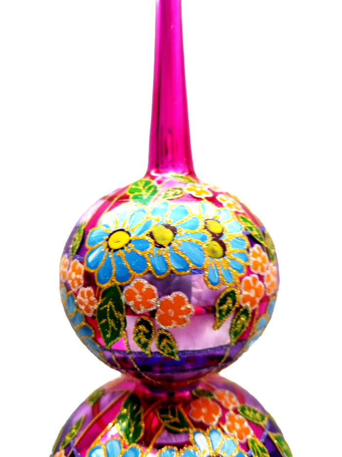 Thumbnail: Finial painted balls view #3