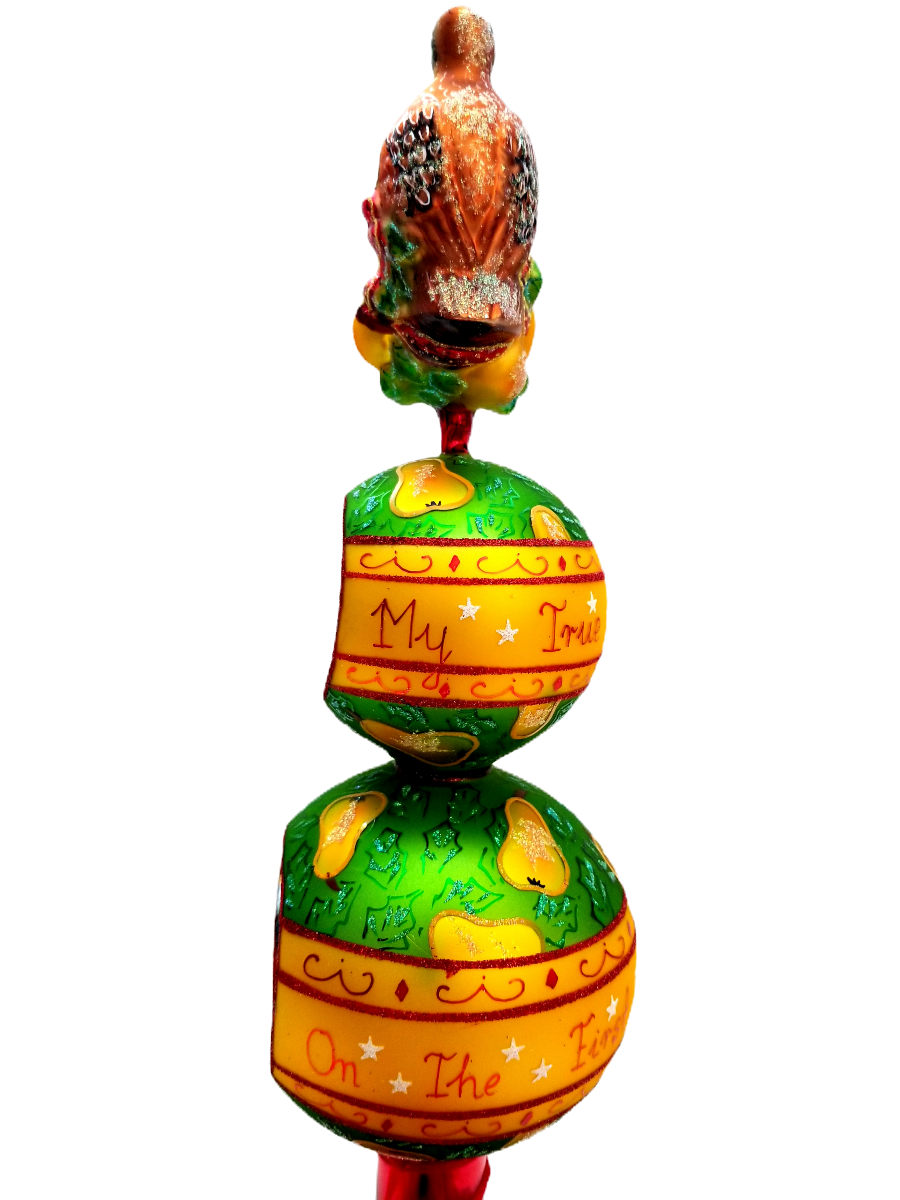 Thumbnail: Back view Radko #1011652 First Day Finial