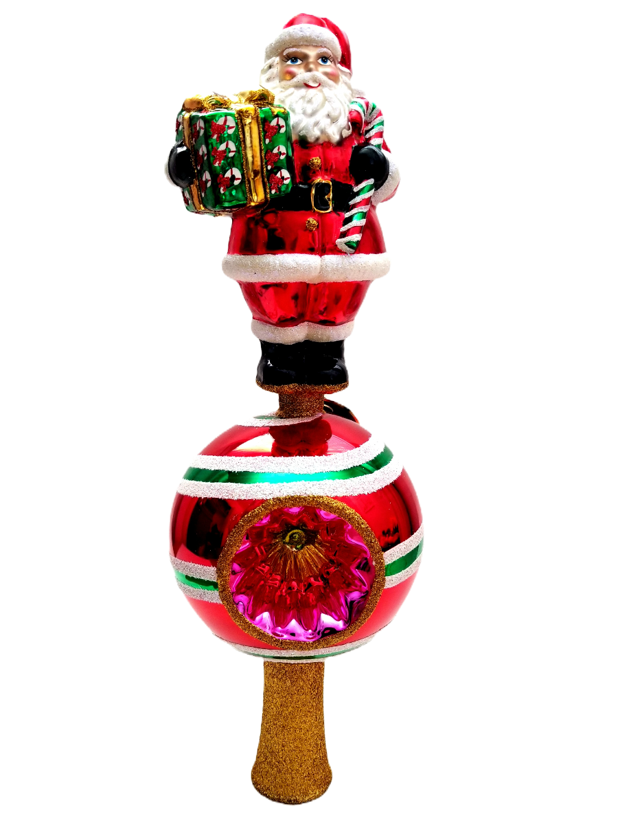 Front view Radko #1016871 Sweet Reflections Finial