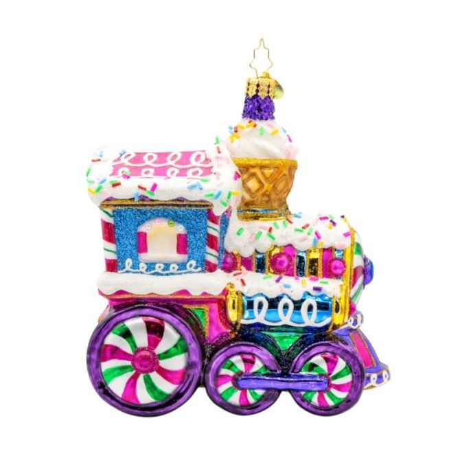 Ornament front side view