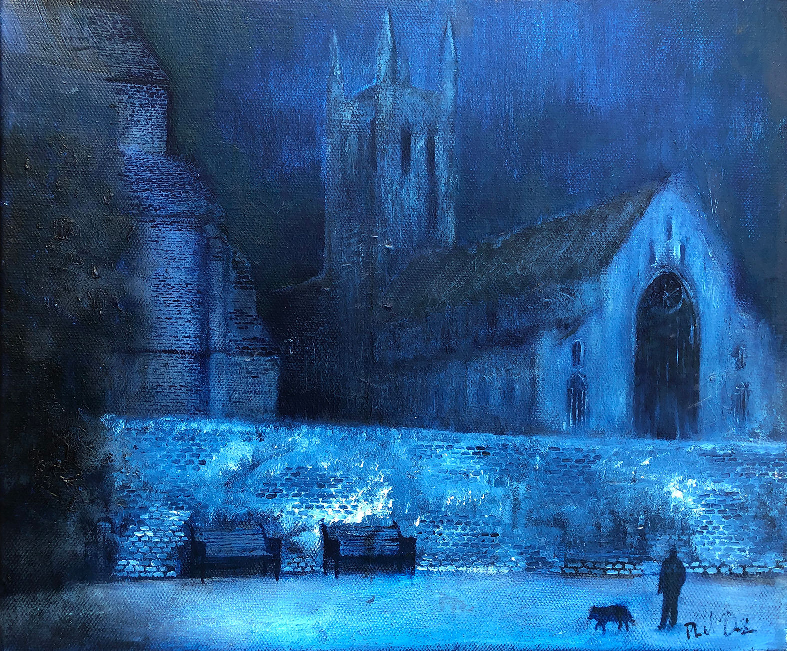 Nocturne. Worcester Cathedral. 2006