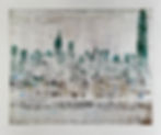 Archival paper detail and outer border on "The Time Lapse" print. Signed limited edition Hong Kong art by Phil Davis.