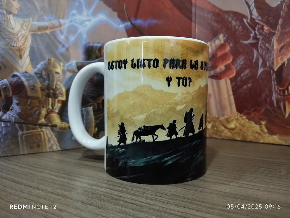 Miniatura: Mug para regalo en caja de madera con llave