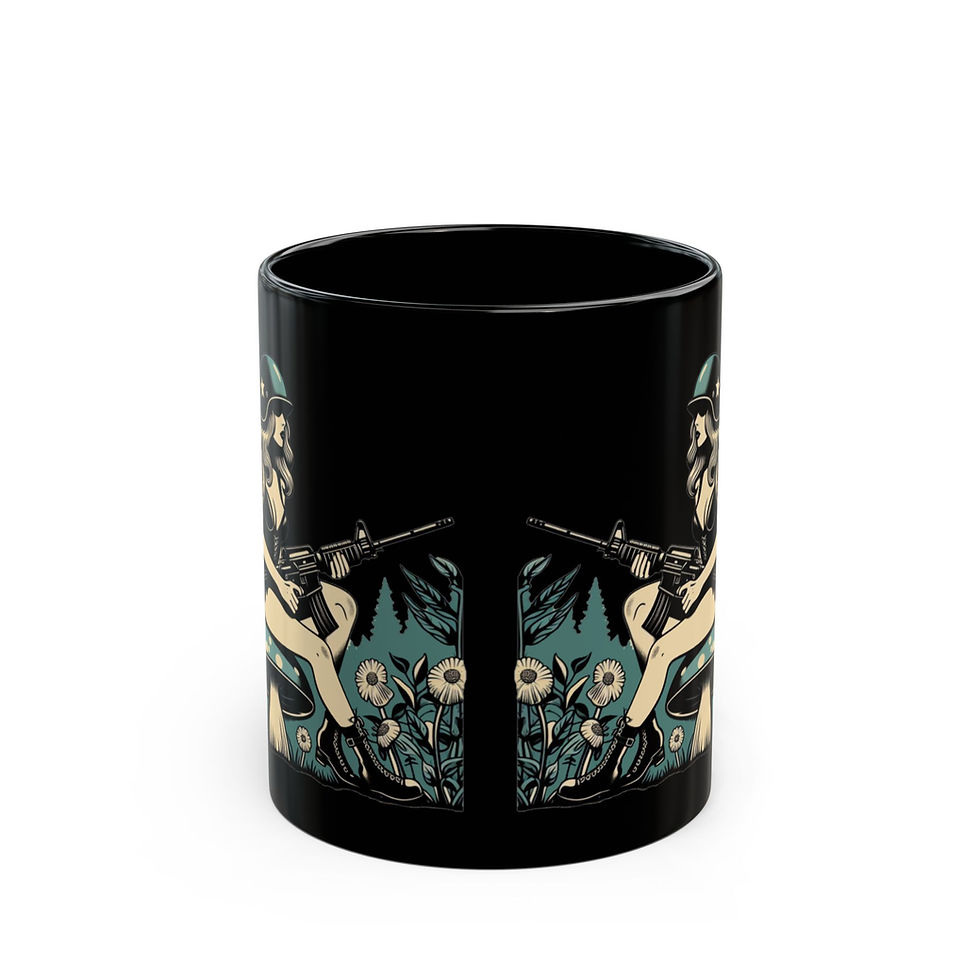 Thumbnail: Fairy Faction Black Mug 11oz & 15oz