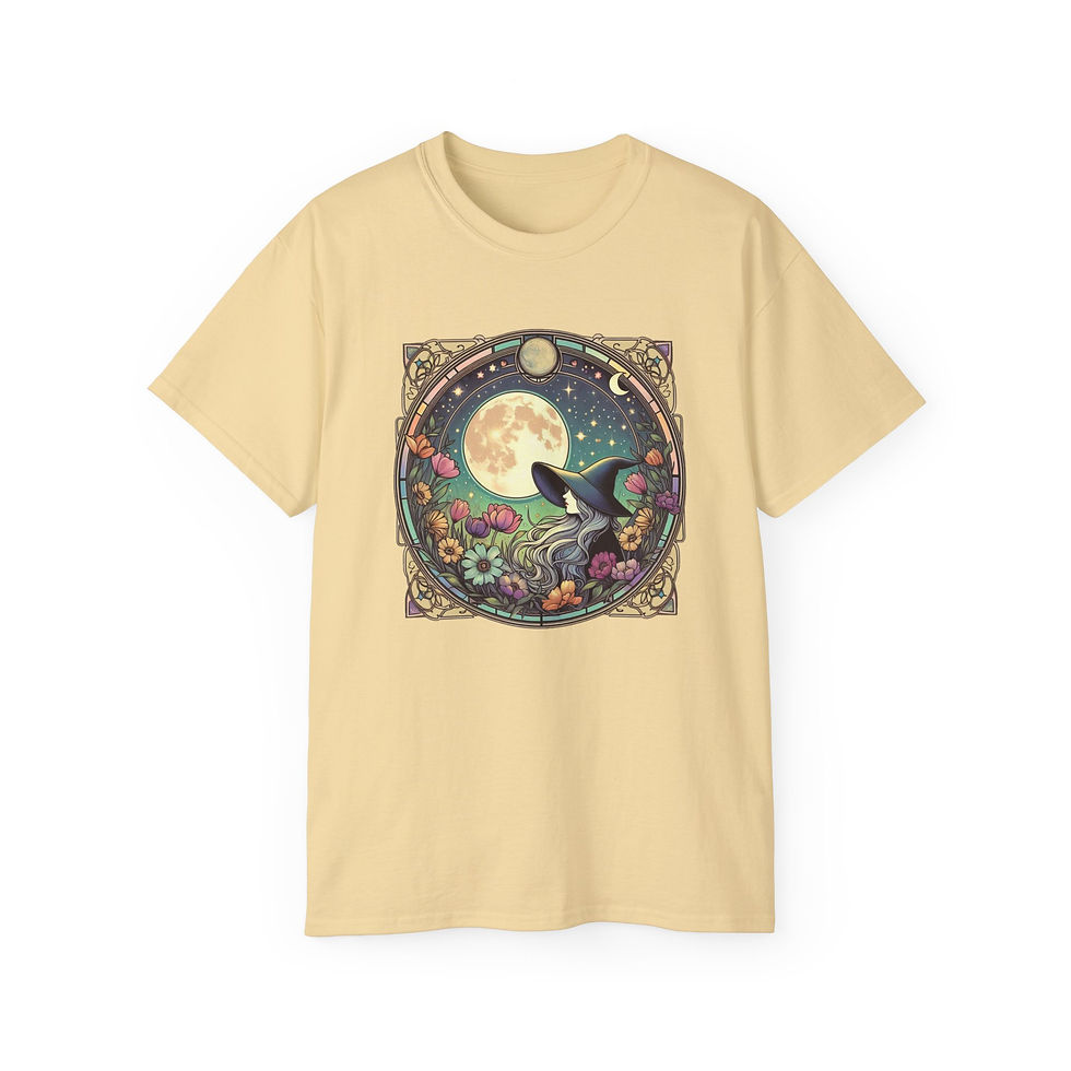 Thumbnail: Witching Hour Cotton Unisex Tee
