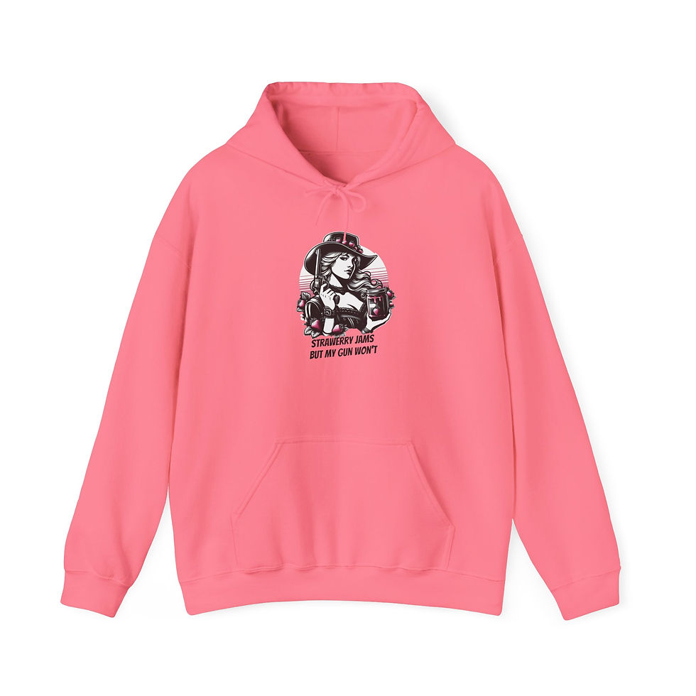 Thumbnail: Strawberry Jam Unisex Hooded Sweatshirt