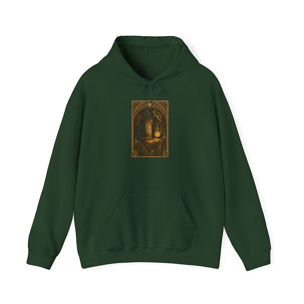 Thumbnail: Sorcerer Unisex Hooded Sweatshirt