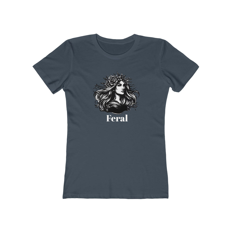 Thumbnail: Feral Goddess Boyfriend Tee